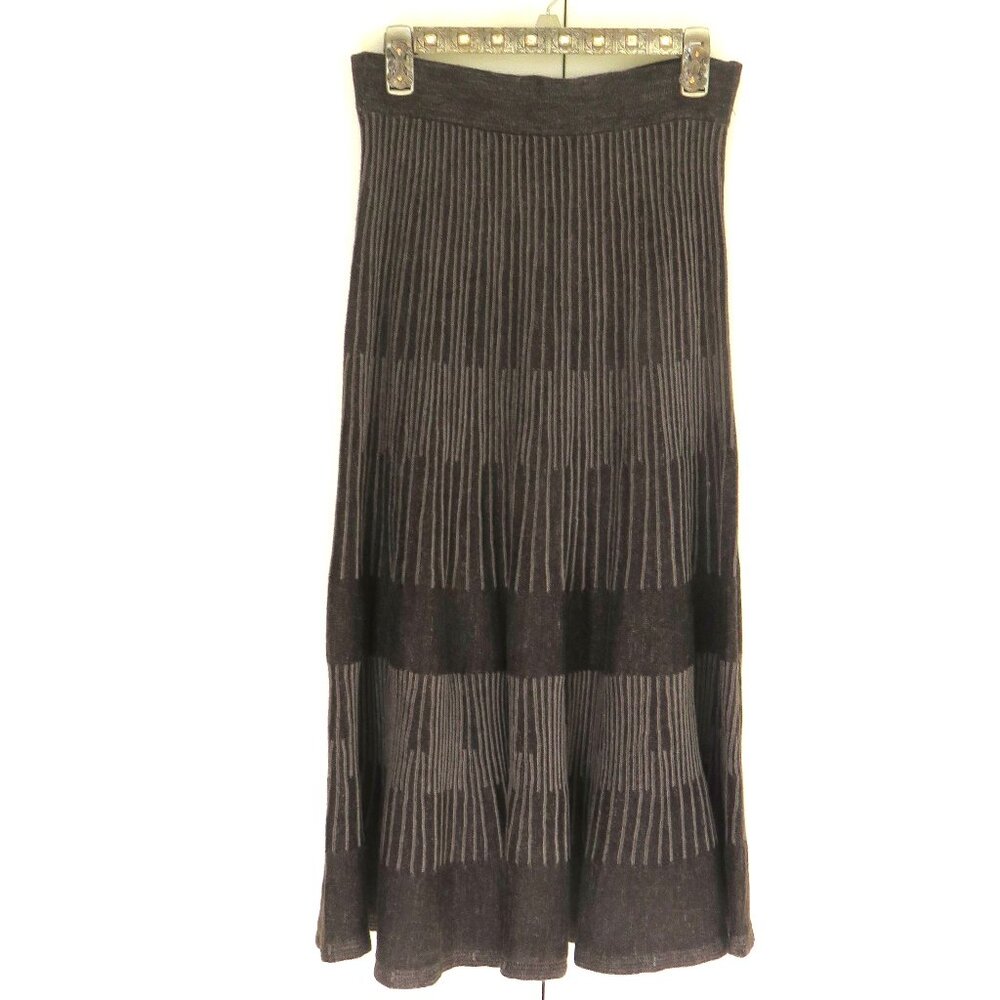 Brown Knit Flare Skirt......726